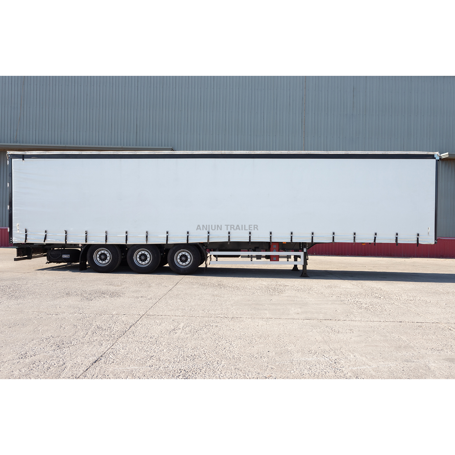 Side Curtain Grid Semi Trailer