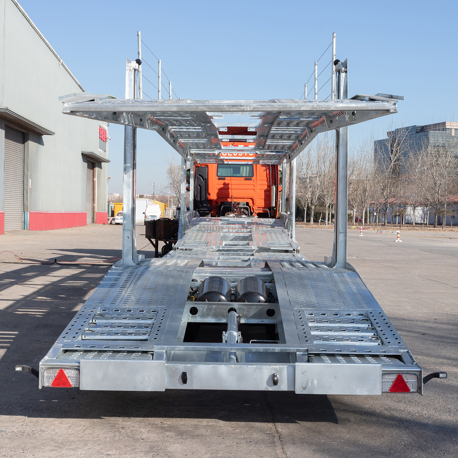 Car Carrier Semi Trailer for the Russian vehicle transport