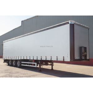 Side Curtain Grid Semi Trailer